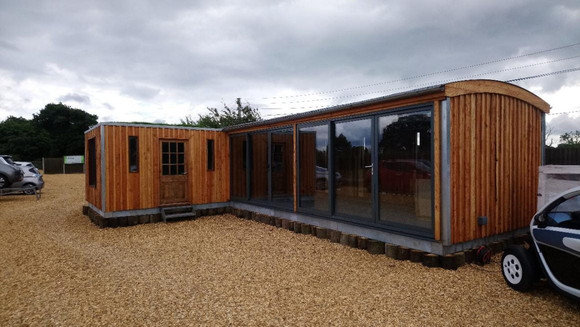 The Story of The Completely Green Eco Build Cabin